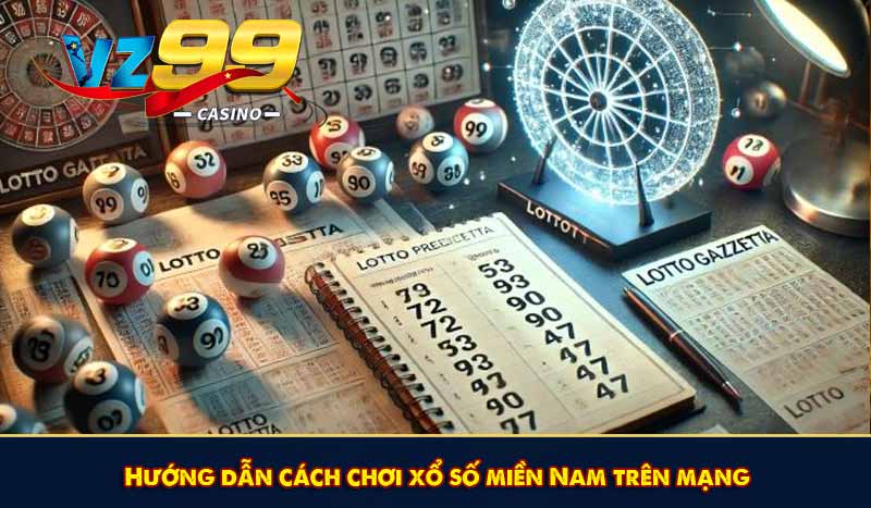 Hướng dẫn cách chơi xổ số miền Nam online